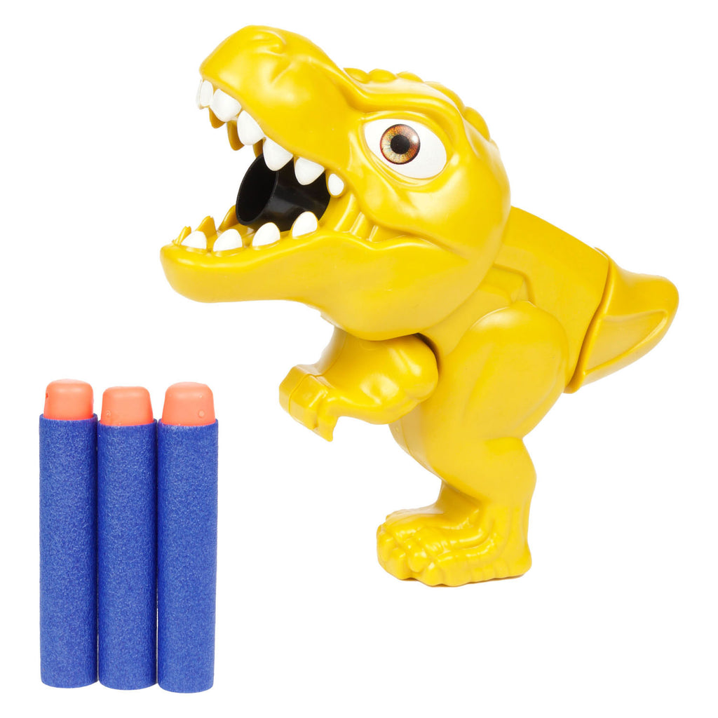 Toi-toys world of dinosaurs mini dinopistool met pijlen, 4dlg.
