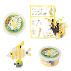 Toi-toys blocks bouwenstenen mini dier in potje