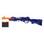 Toi-toys politie geweer blauw met 6 foampijlen
