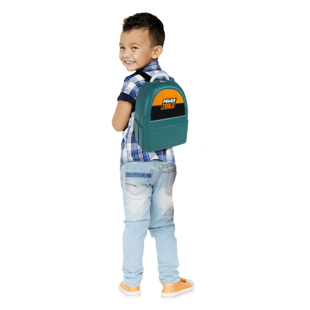 Toi-toys power tools gereedschapsset in rugzak