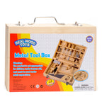 Playwood houten gereedschapskist, 16dlg.