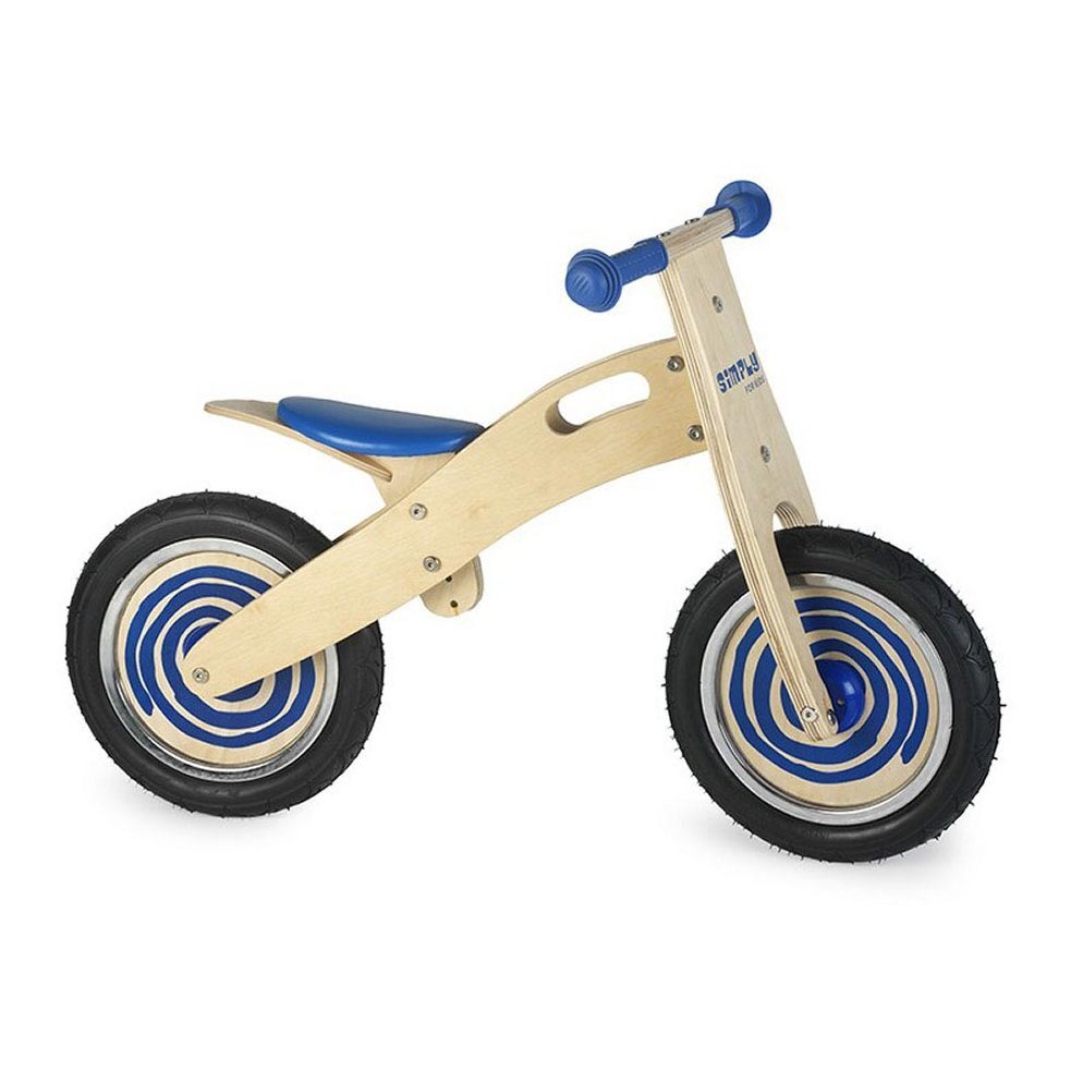 Houten Loopfiets Simply - Blauw