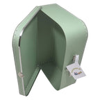 Playwood kartonnen koffer set groen, 3st.