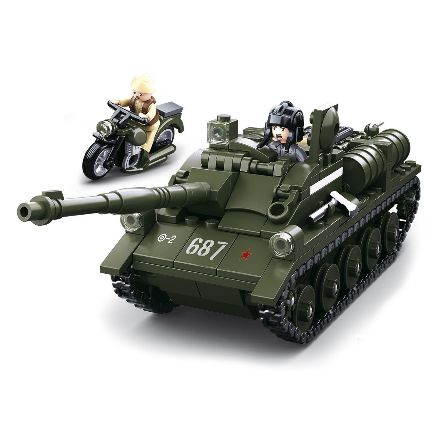 Sluban wwii - su-85 geallieerde anti-tank tank