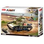 Sluban wwii - italiaanse tank 2in1 - 463dlg.