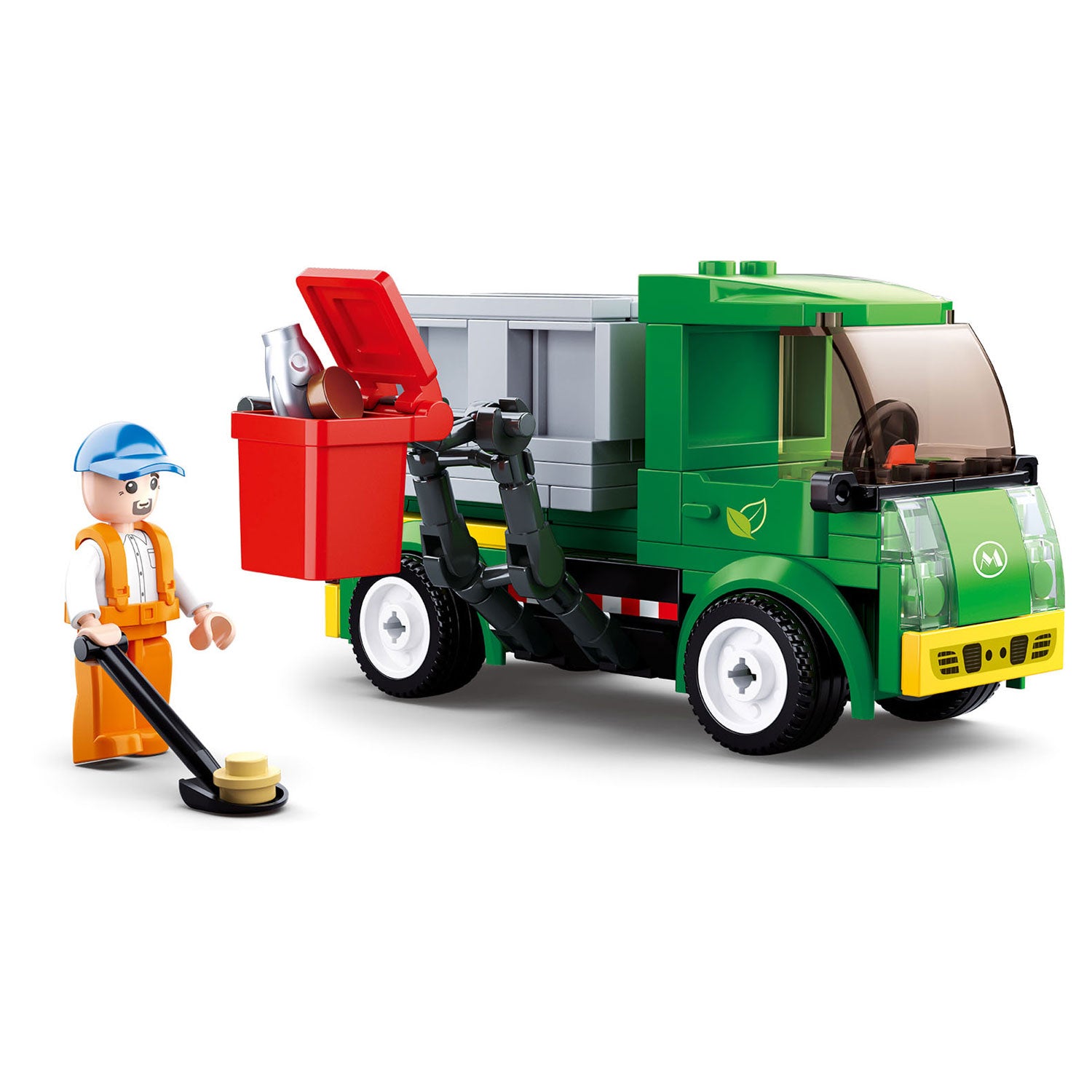 Sluban city cleaner vuilniswagen (m38-b0781b)