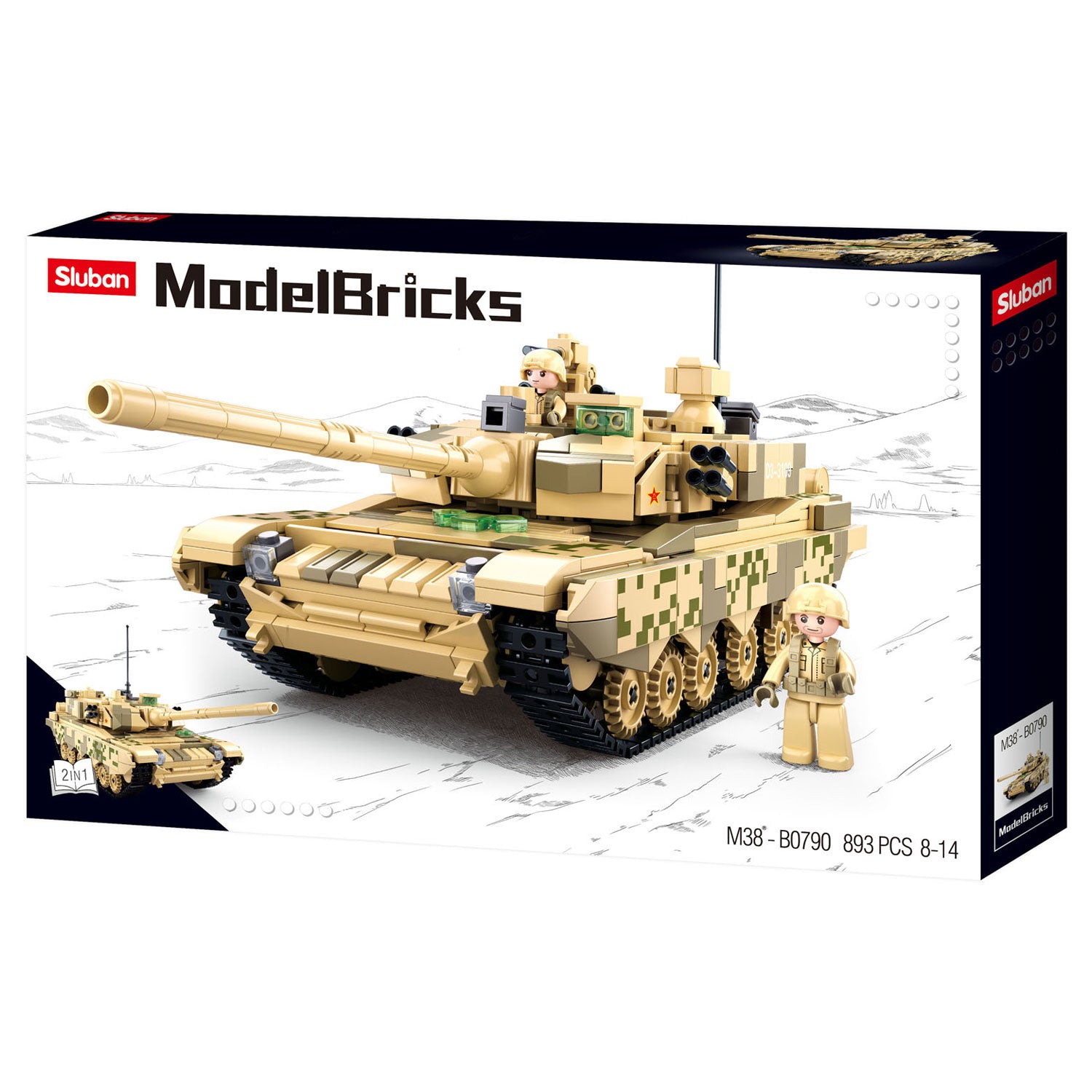 Sluban battle tank - 893dlg.