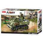 Wwii-m5 light tank sluban army wwii (m38-b0856)