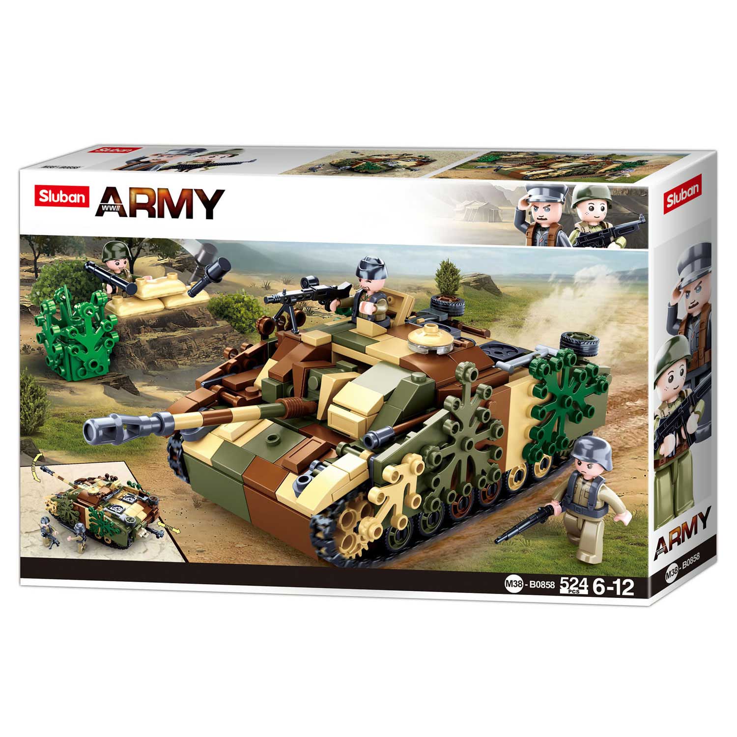 Sluban army - gepantserd gevechtsvoertuig 542dlg.