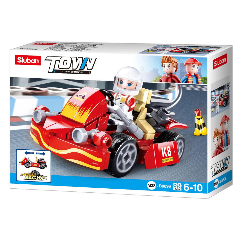 Sluban pull back kart