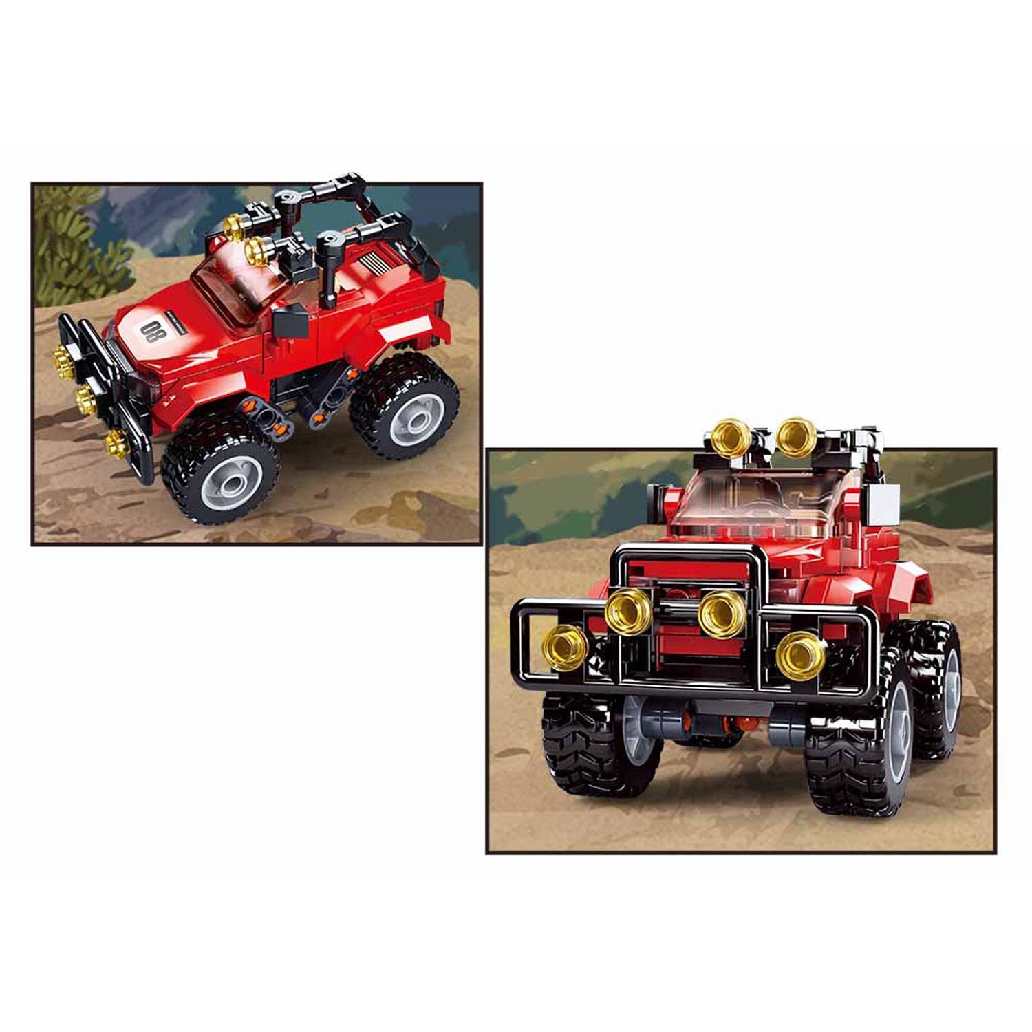 Sluban rode offroader - 135dlg.
