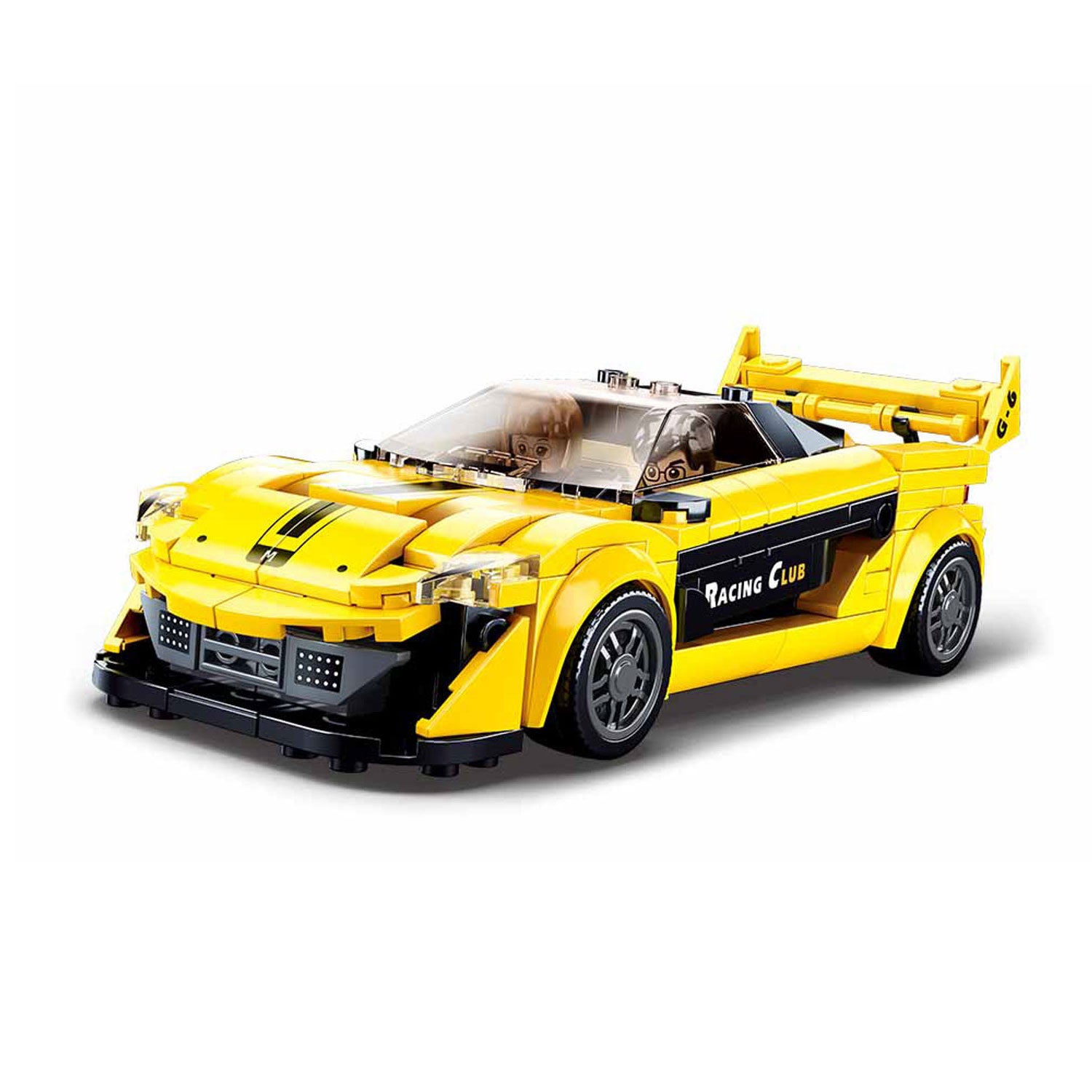 Sluban engelse supercar geel - 283dlg.