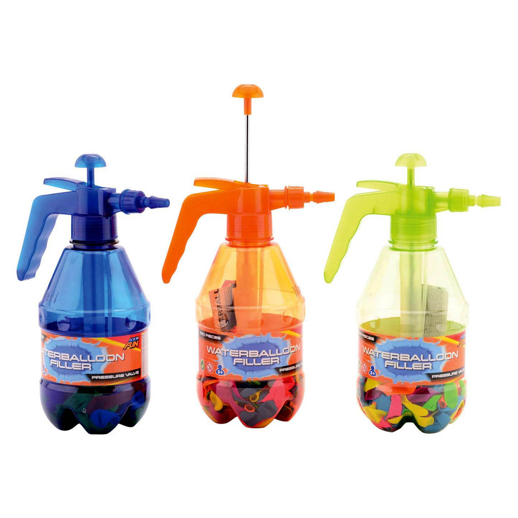 Johntoy aqua waterballonvuller met 250 neon wat