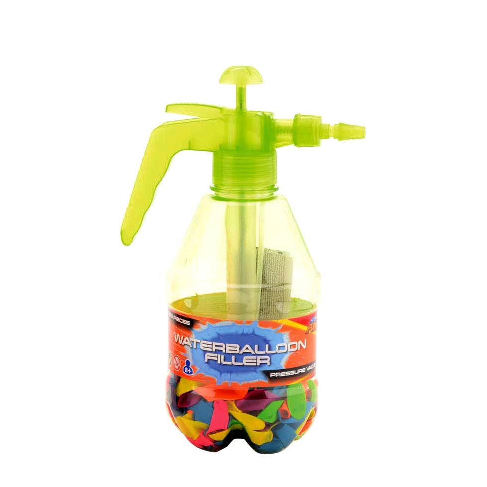 Johntoy aqua waterballonvuller met 250 neon wat