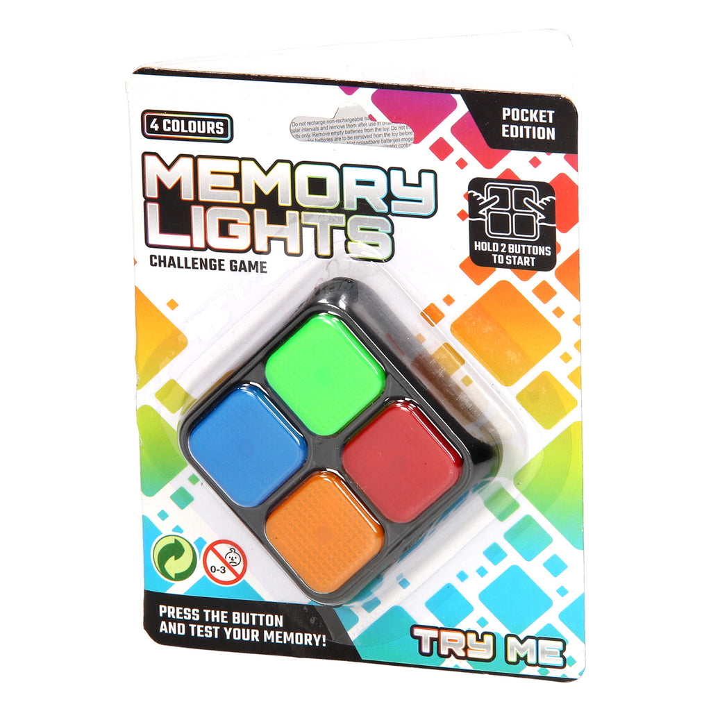 Johntoy memospel licht geluid pocket