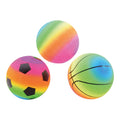 Johntoy regenboog bal maat 5