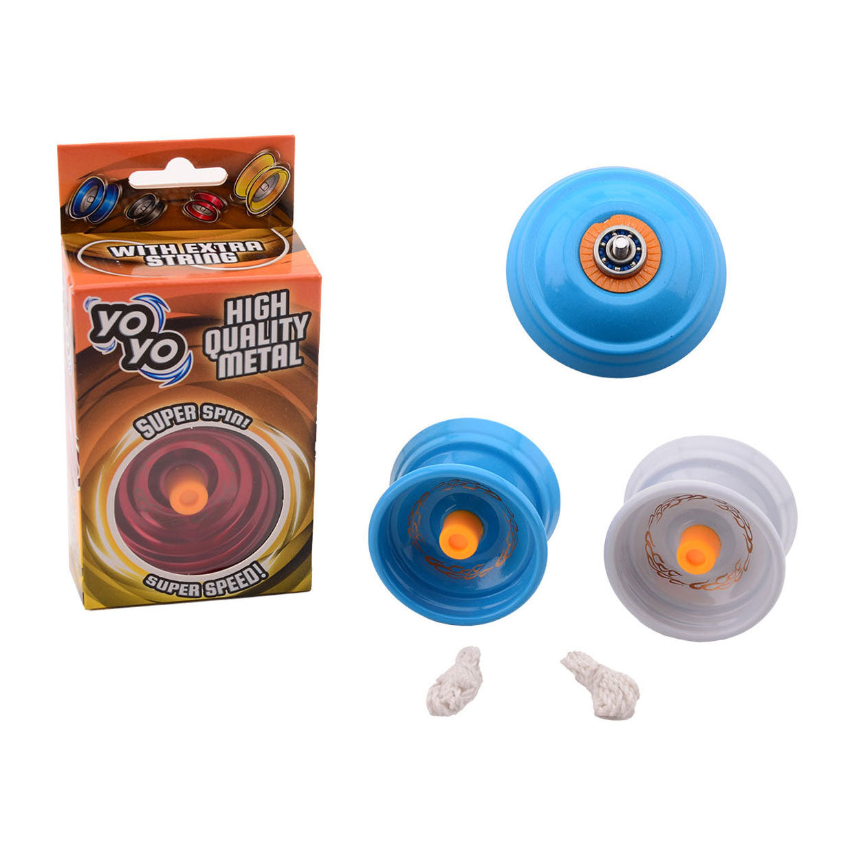 Johntoy yoyo stalen jojo kleur