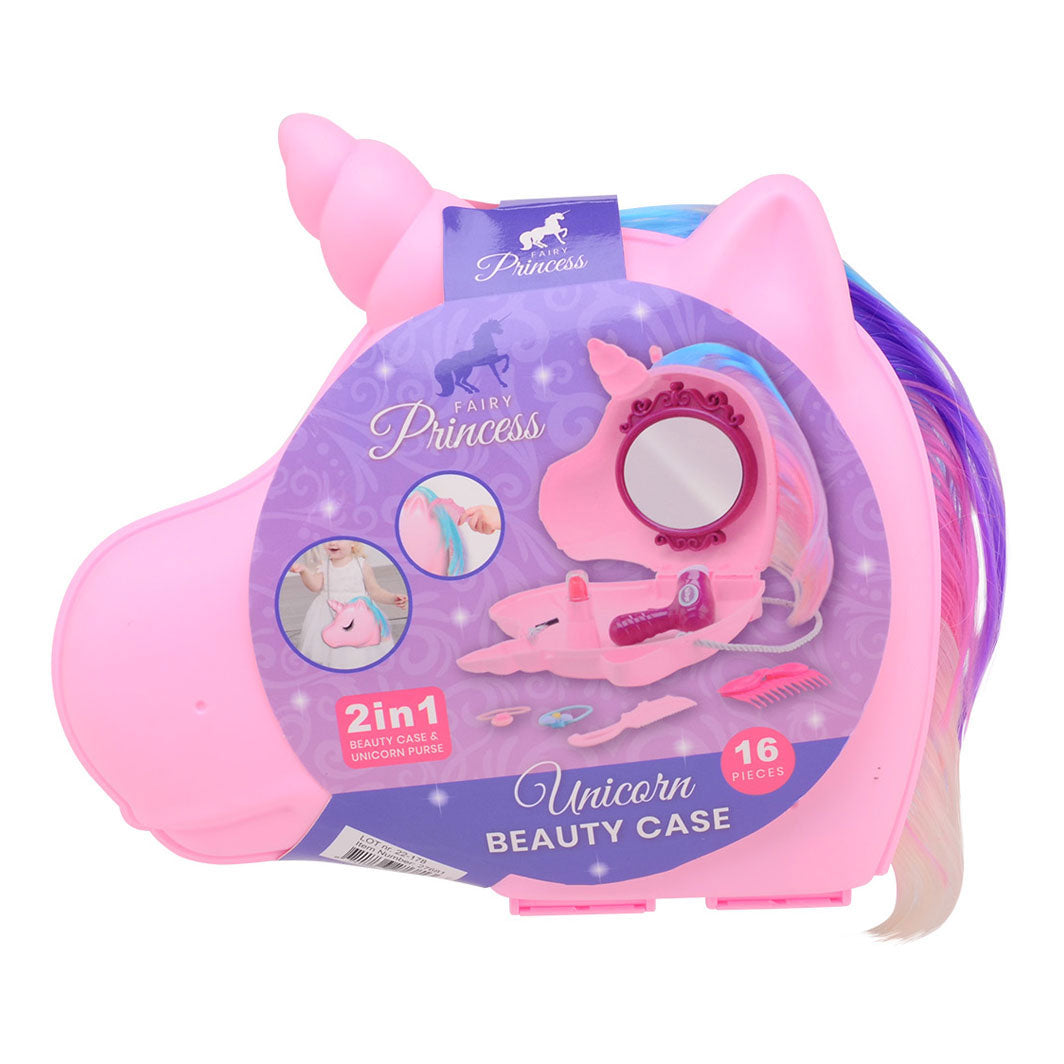 Johntoy john toy unicorn beauty case met koord