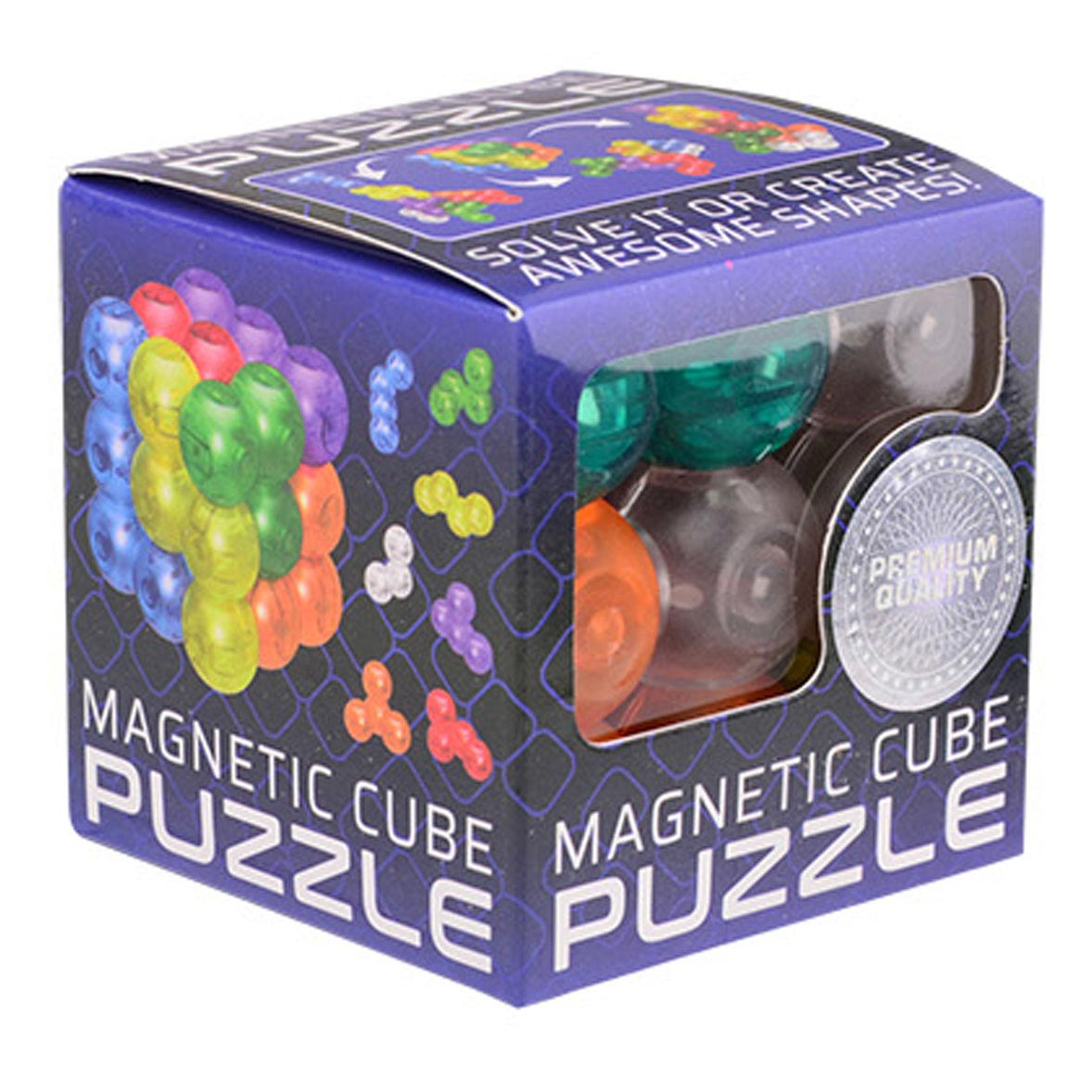 Johntoy magnetische puzzel kubus