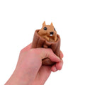 Johntoy john toy squeeze pop eekhoorn 7x6x7cm