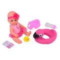 Johntoy john toy baby rose drink en plaspop 30cm