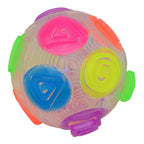 Johntoy john toy crazy flashing stuiterbal ø8cm