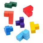 Johntoy houten magische kubus in doos, 7.5 cm