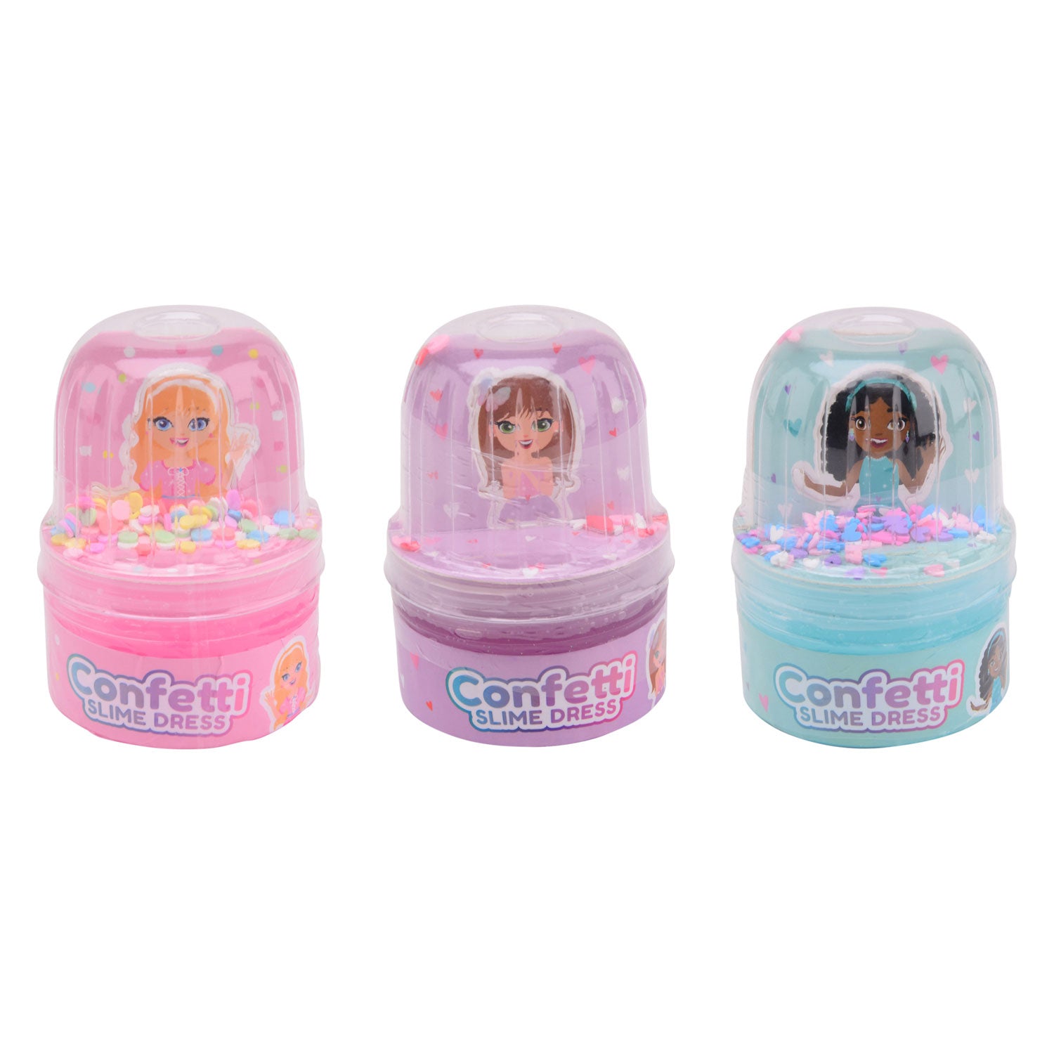 Johntoy john toy glitterjurk slijmfiguur