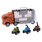 Johntoy john toy dino opberg truck + drie auto's