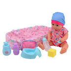 Johntoy john toy baby rose drink + plaspop 35cm