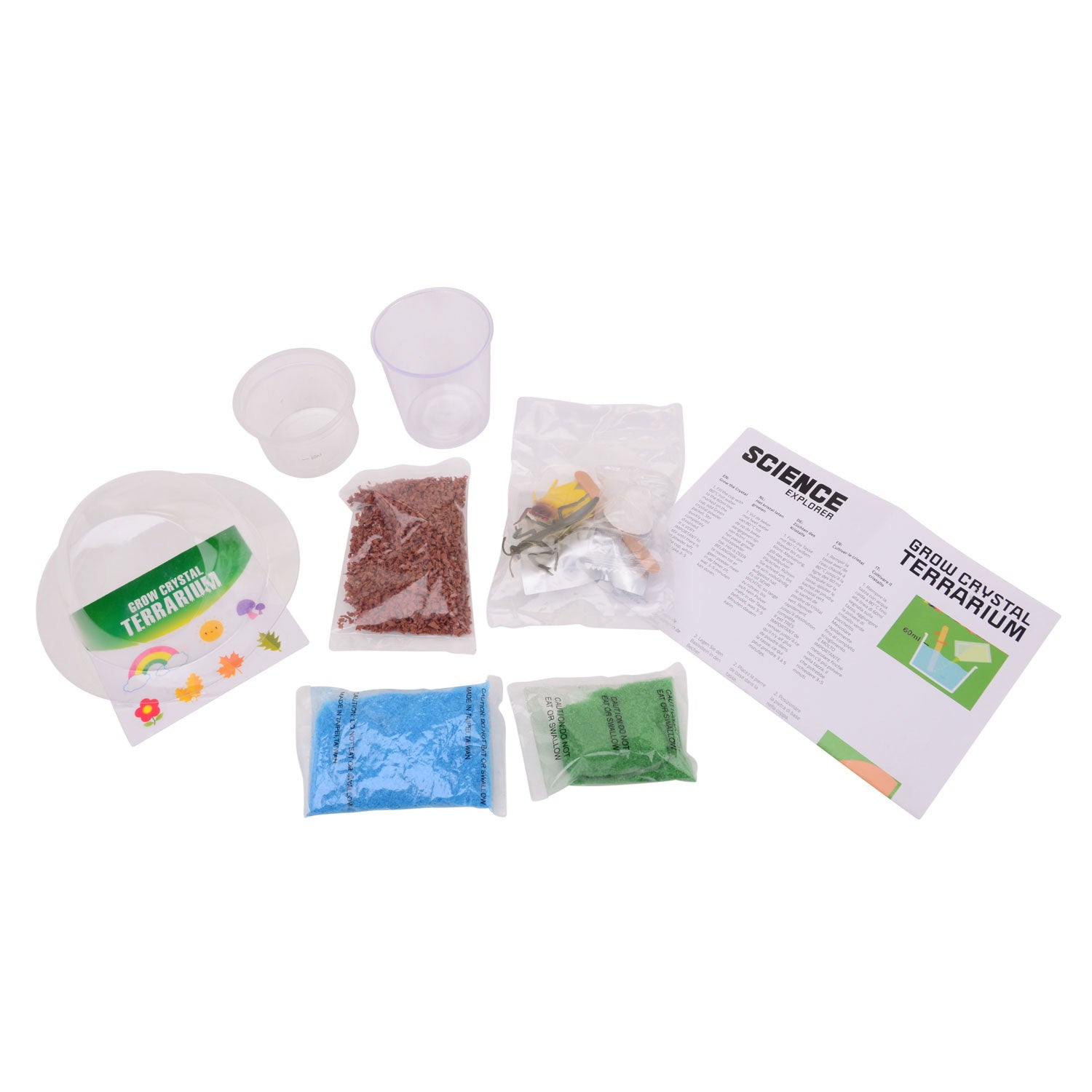 Johntoy science explorer maak je eigen crystal terrarium