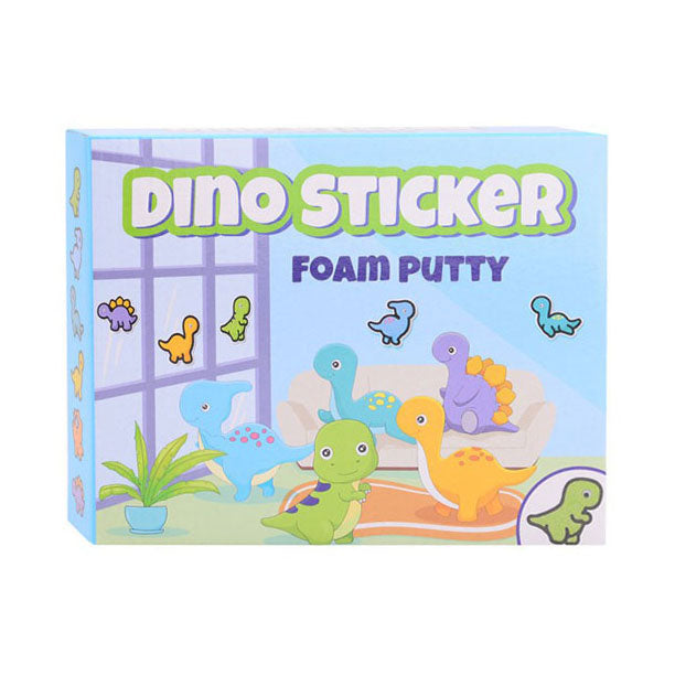 Johntoy maak je eigen dino foam stickers