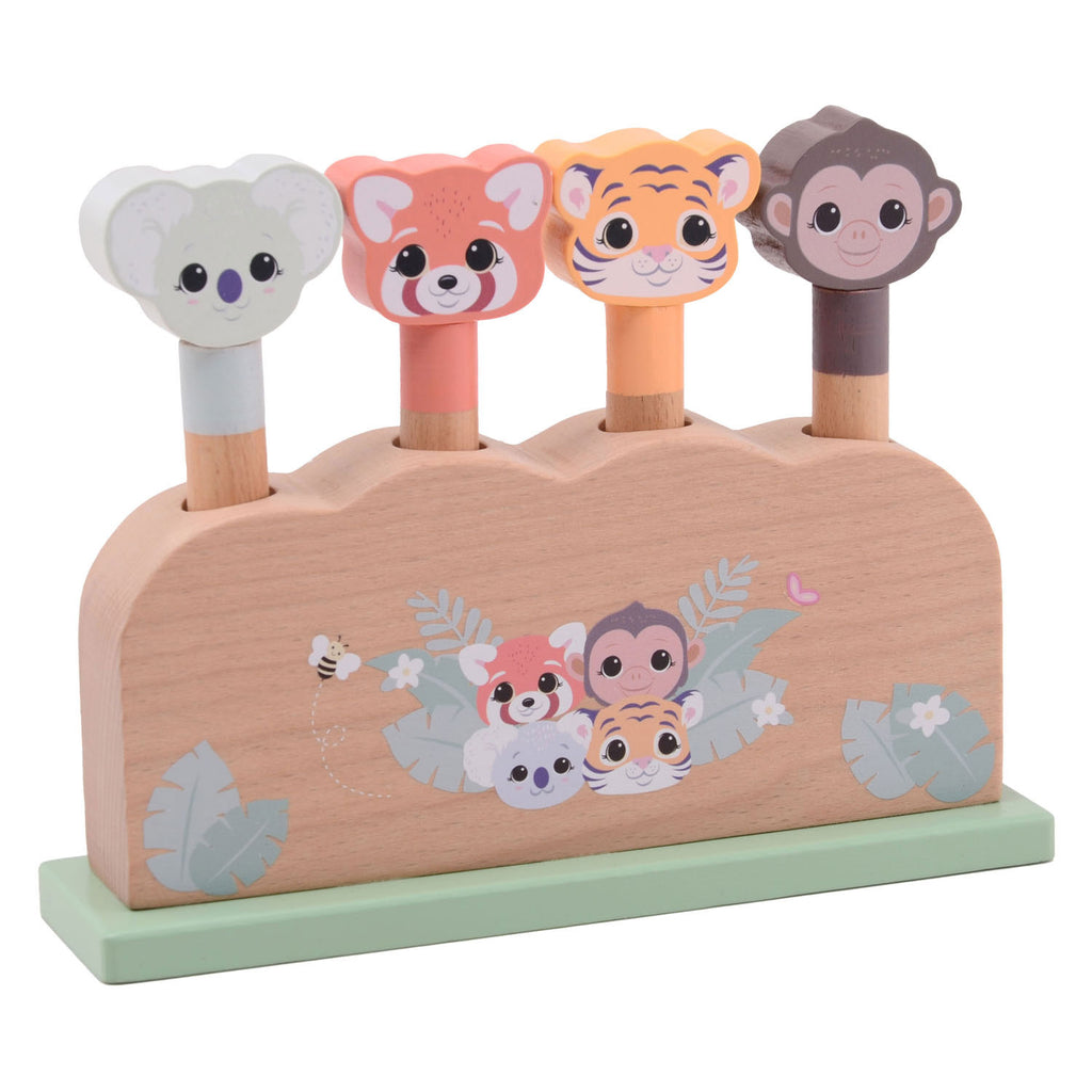 Jouéco joueco the wildies houten pop-up wildies