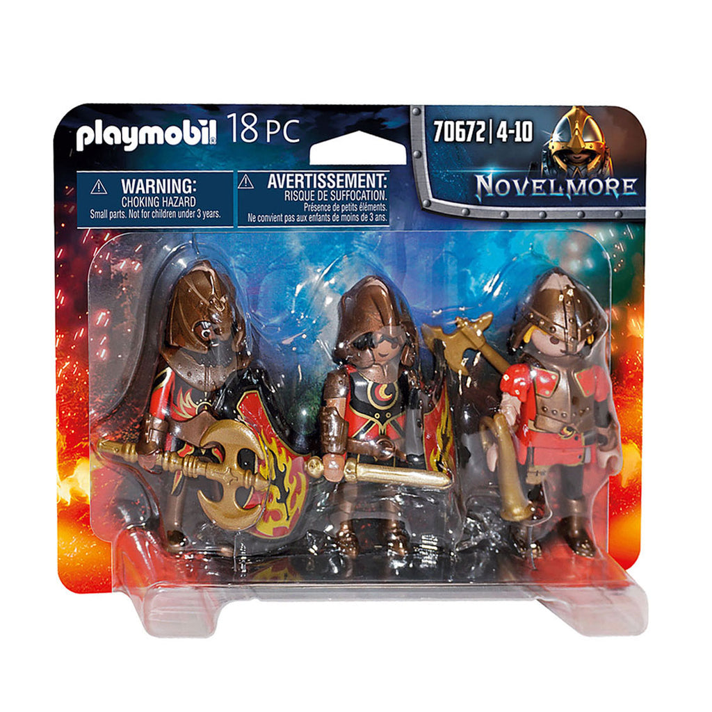 Playmobil 70672 set van 3 burnham raiders