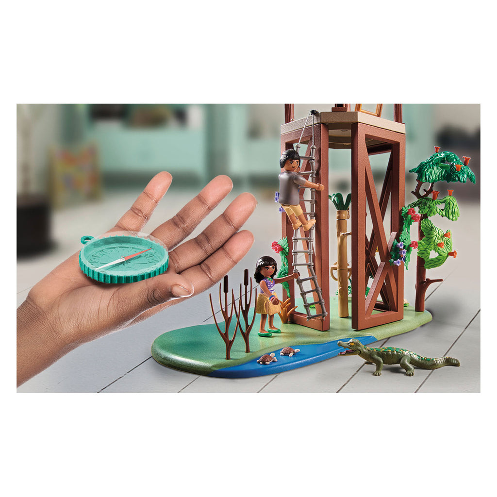 Playmobil wiltopia onderzoeksstation met kompas - 71008