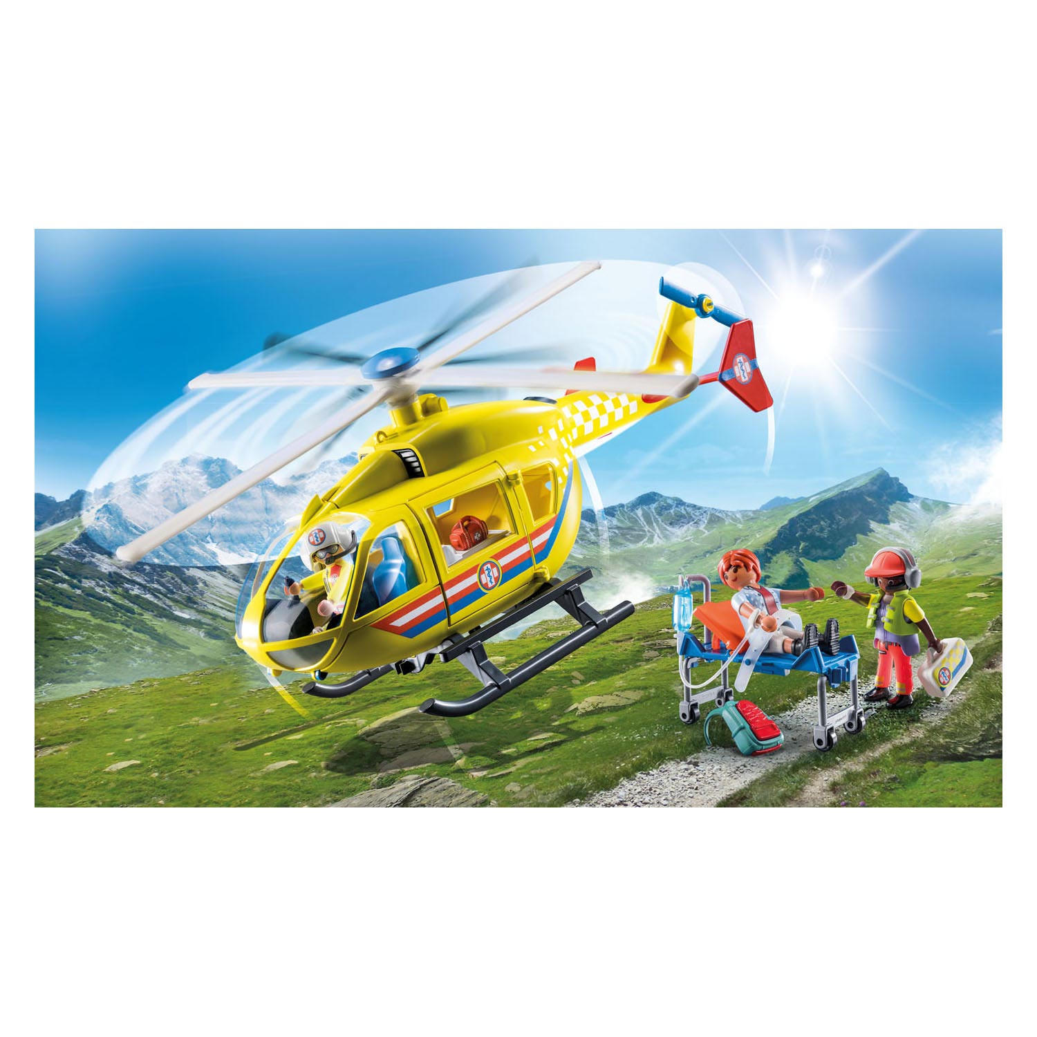 Playmobil city 71203 reddingshelikopter