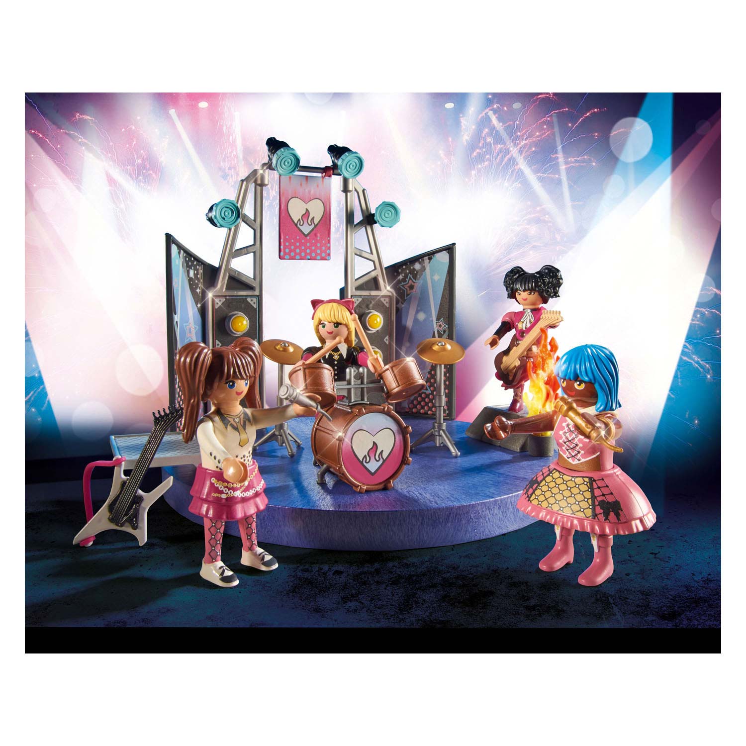 Playmobil city life - band constructiespeelgoed (71042)