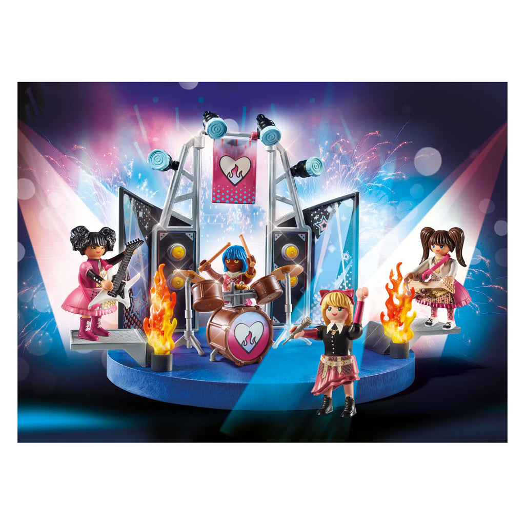 Playmobil city life - band constructiespeelgoed (71042)