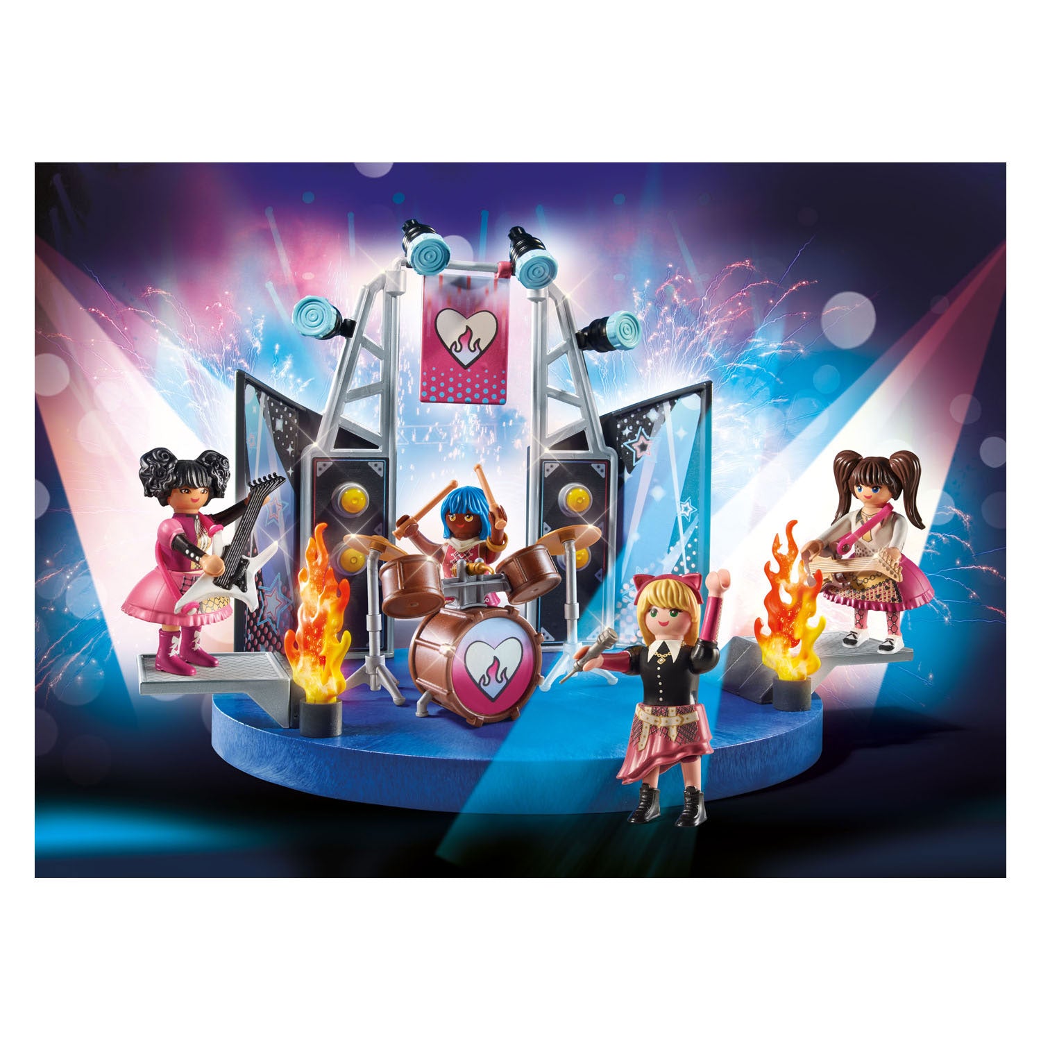 Playmobil city life - band constructiespeelgoed (71042)