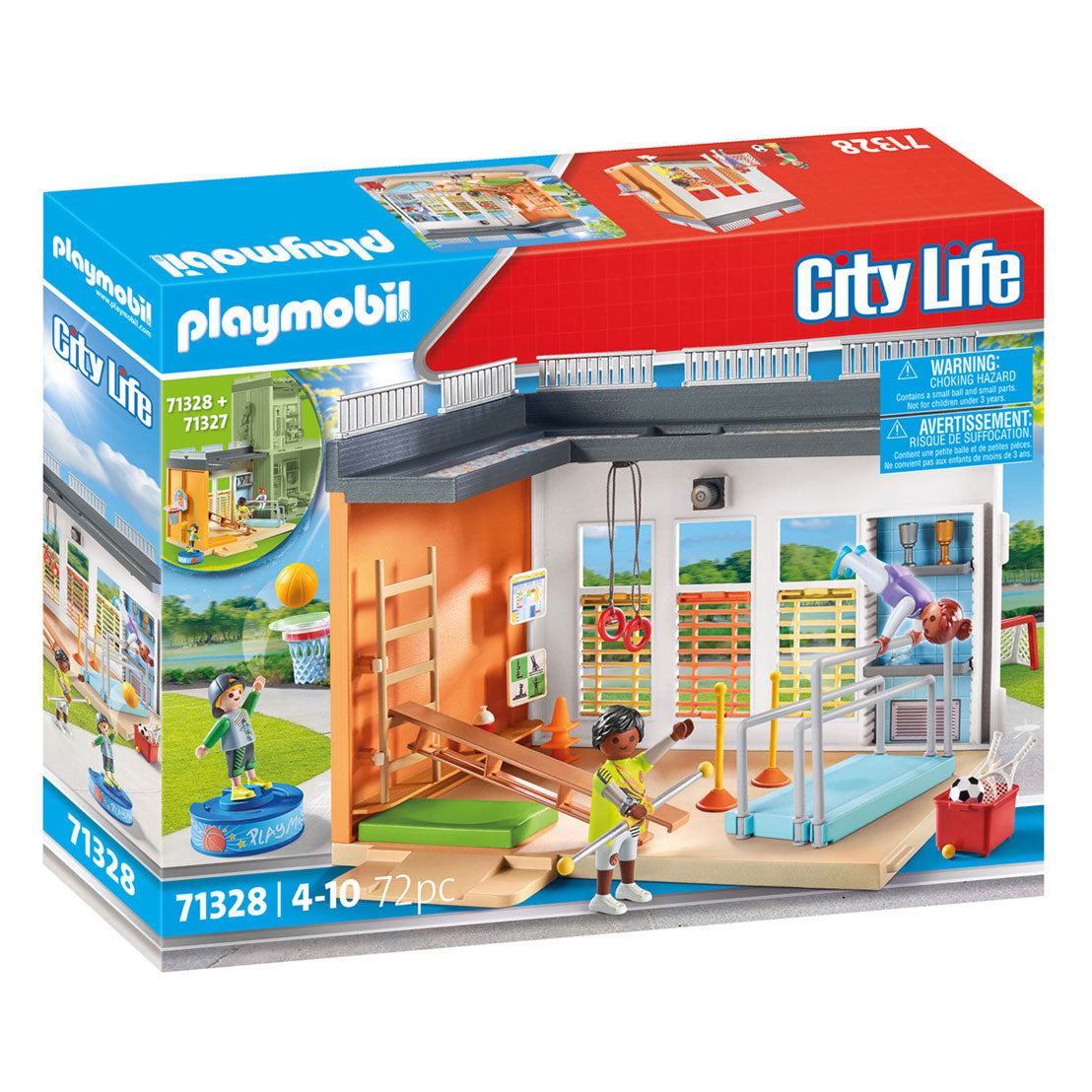 Playmobil 71328 city life sportschool uitbreiding