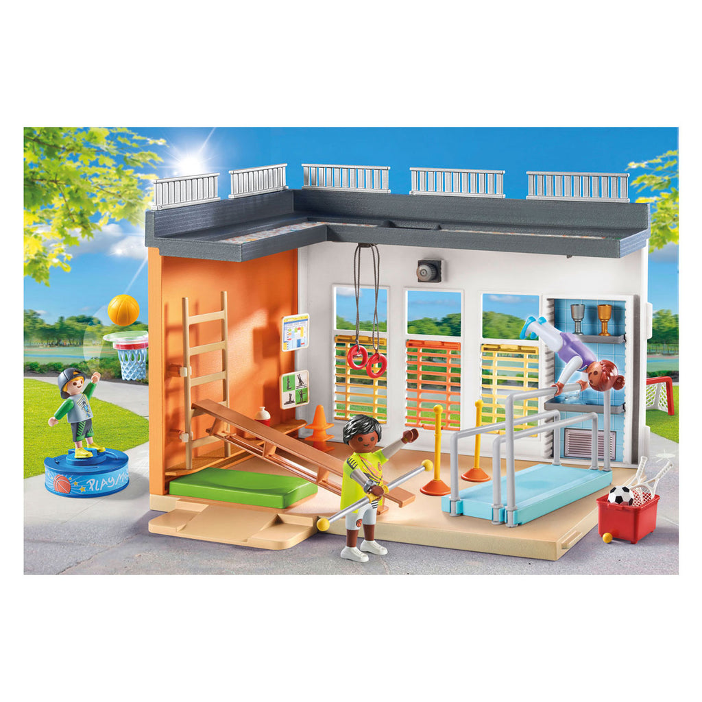 Playmobil 71328 city life sportschool uitbreiding