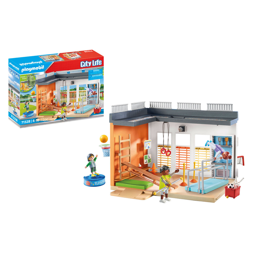 Playmobil 71328 city life sportschool uitbreiding