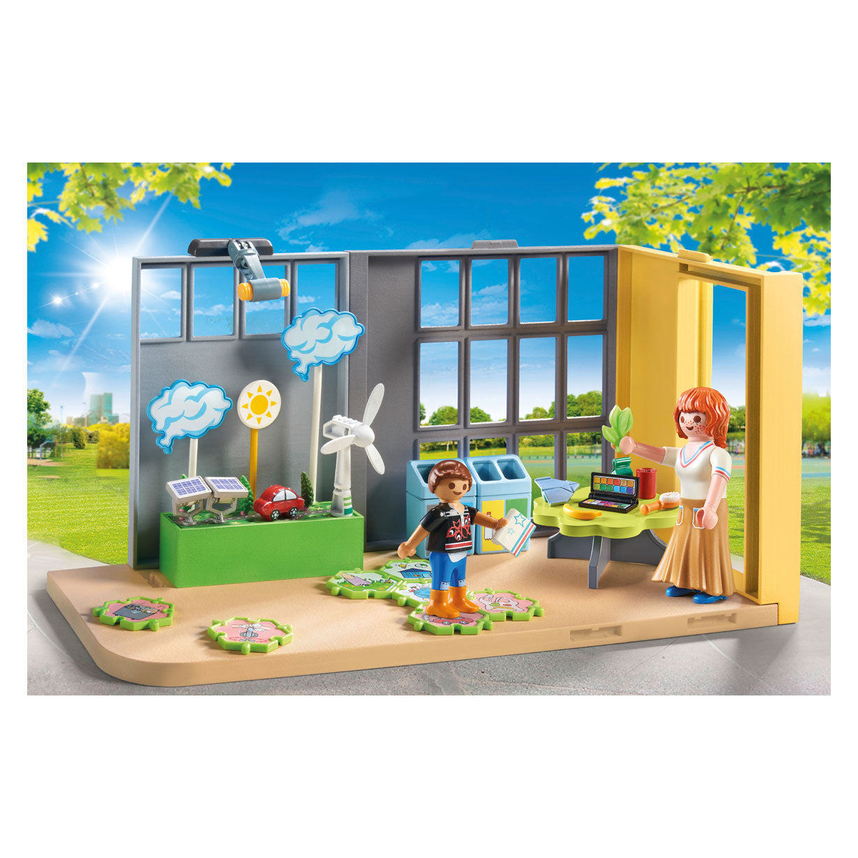 Playmobil city life - uitbreiding klimaatwetenschap constructiespeelgoed (71331)