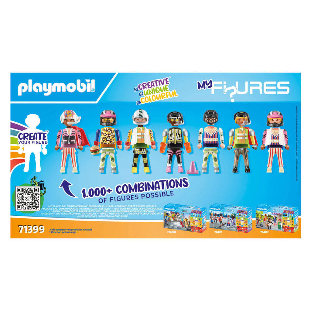Playmobil my figures - stuntshow constructiespeelgoed (71399)