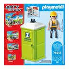 Playmobil city action mobiel toilet 71435
