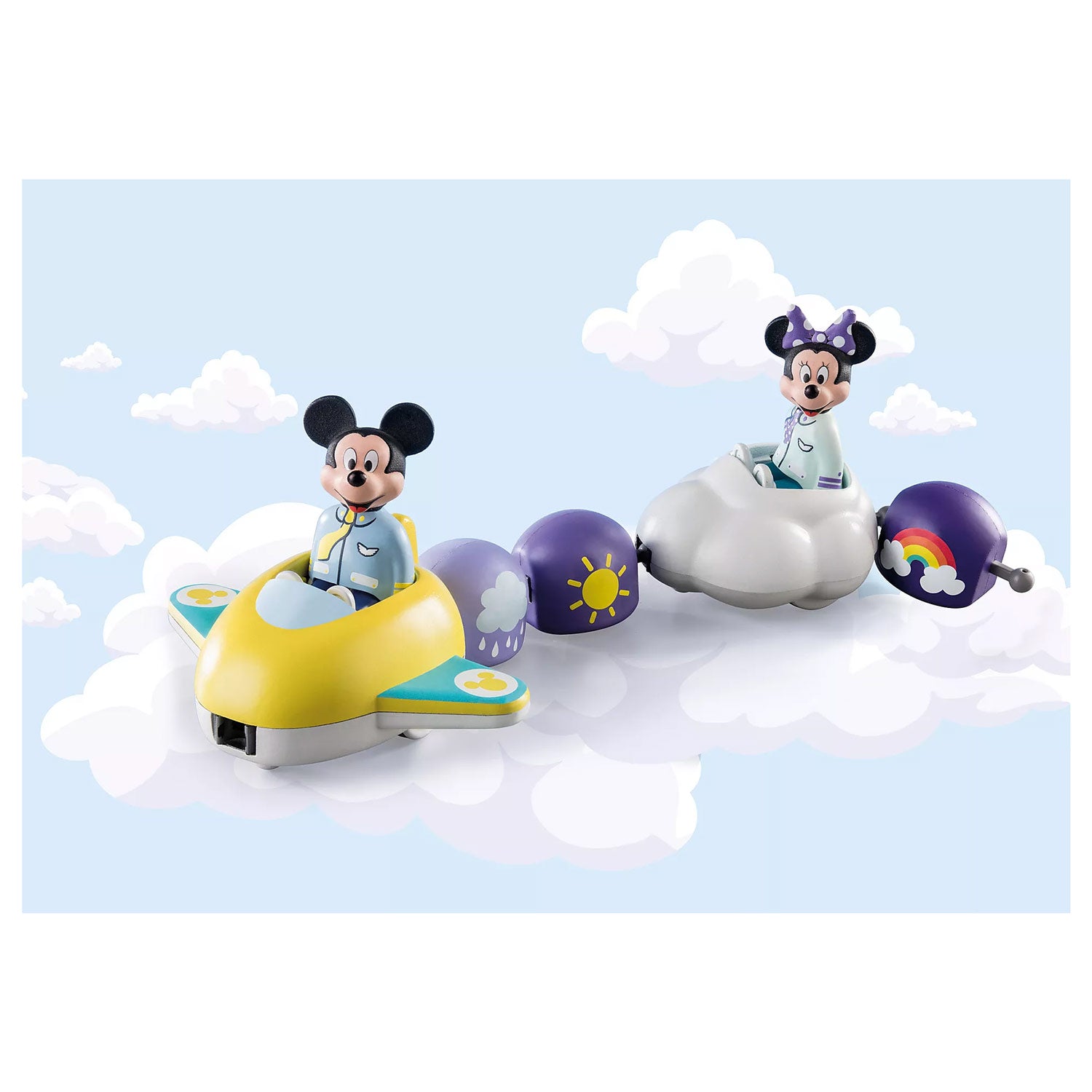 Playmobil 1.2.3. Mickey Mouse Wolkentrein 71320