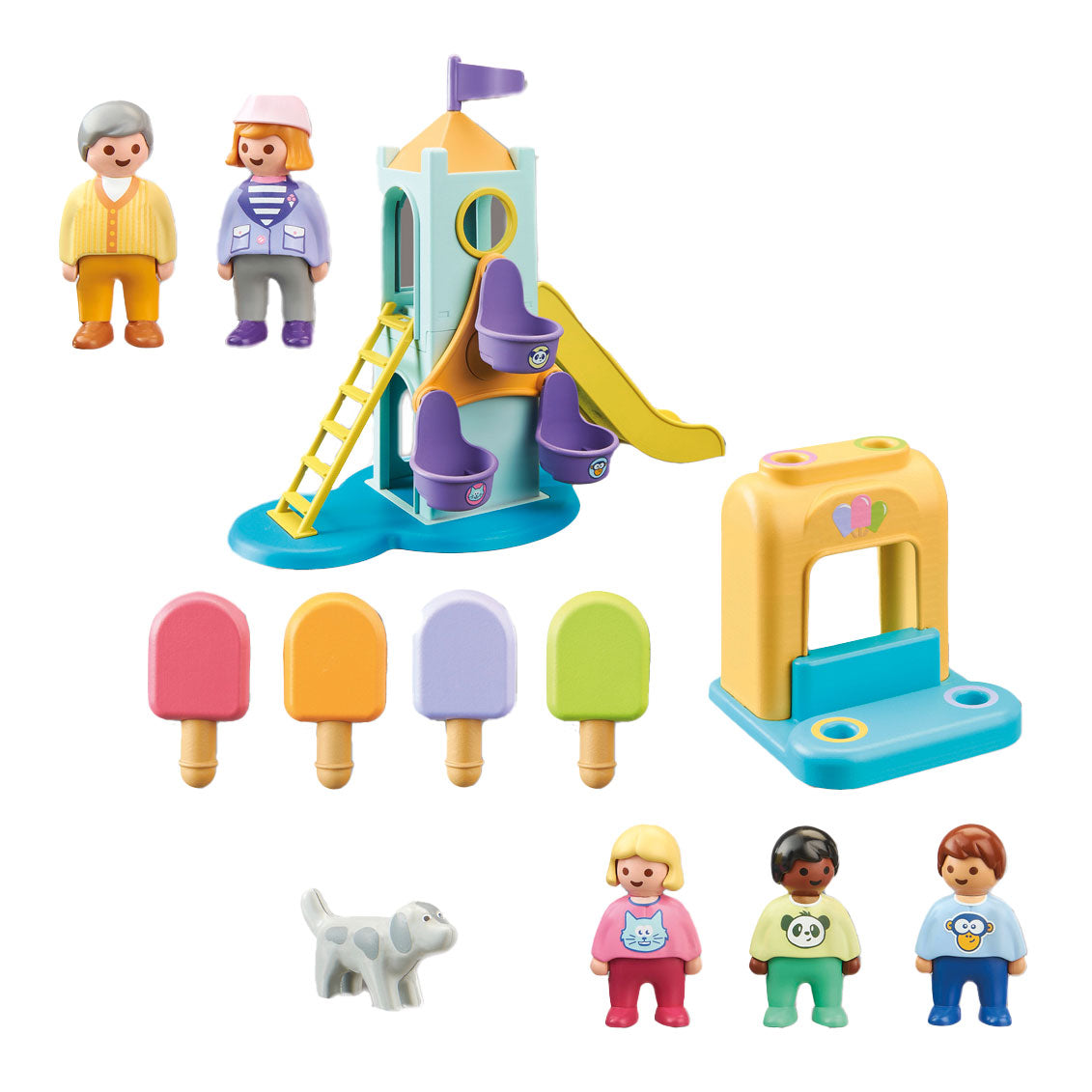 PLAYMOBIL 1.2.3. Avontuurlijke Speeltuin 71326
