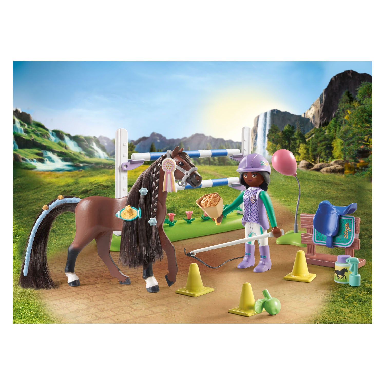 Playmobil 71355 speelset zoe en blaze