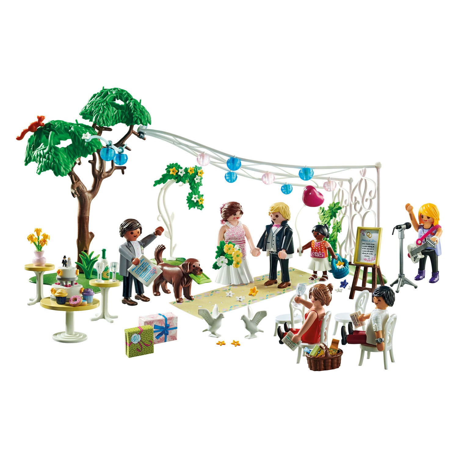 Ty playmobil 71365 ci life bruiloft receptie