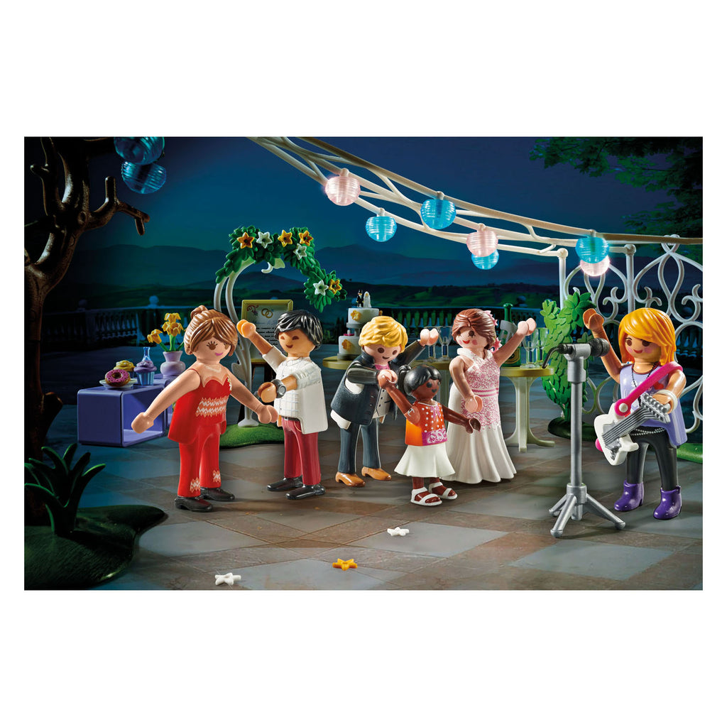 Ty playmobil 71365 ci life bruiloft receptie